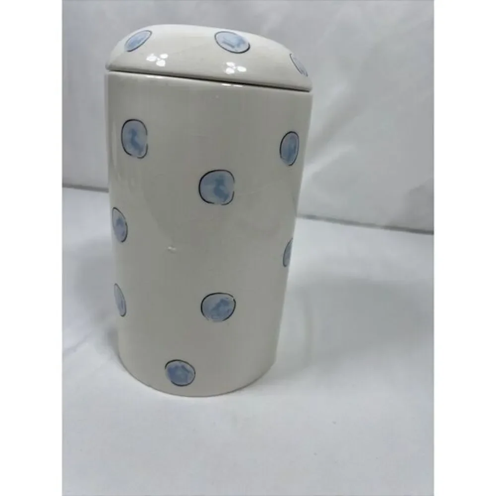 Cheryl Thompson Atmosphere Lady Face Covered Dishes Storage Canister Art‎ Decor